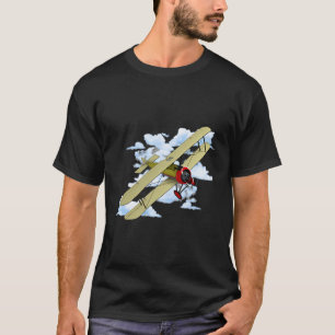 Pilot eines Flugbiflugzeugs T-Shirt