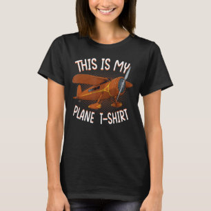 Pilot-Flugzeug Dies ist mein Flugzeug T-Shirt