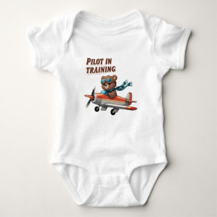 Pilot für das Training von Baby Outfit - Niedliche Baby Strampler