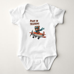 Pilot für das Training von Baby Outfit - Niedliche Strampler