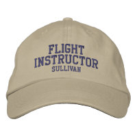 Pilot Khaki Tan Custom Flight Instructor