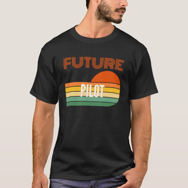 Pilot , künftiges Pilotprogramm T-Shirt (Vorderseite)