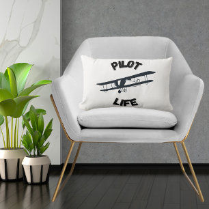Pilot Life-Flugzeug Cool, einfacher Luftfahrzeug-A Lendenkissen