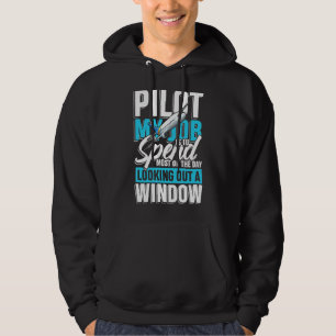 Pilot Meine Aufgabe ist es, ein Fenster zu suchen Hoodie