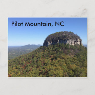 Pilot Mountain, NC Postkarte