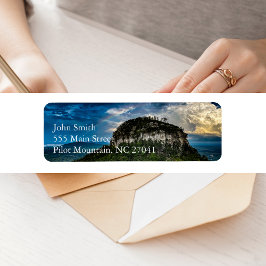 Pilot Mountain NC Staat Park | nach Sturm Regenbog