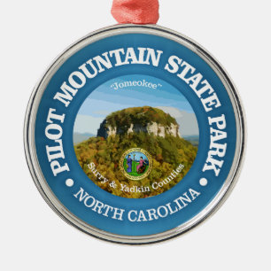 Pilot Mountain SP Ornament Aus Metall