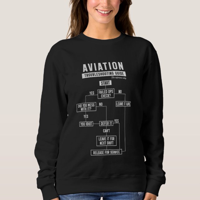 Pilot Night Running Vision Co Sweatshirt (Vorderseite)