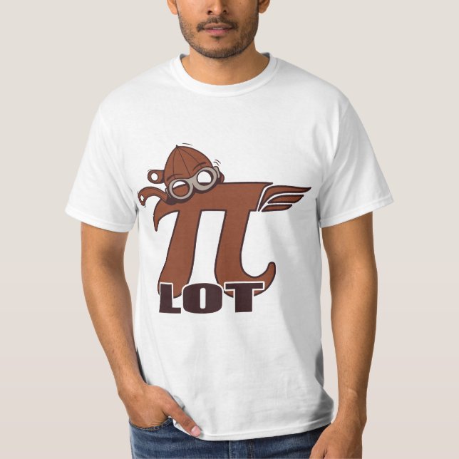Pilot Pi lot - 3.14 Pi Day Math, Science & Pilots  T-Shirt (Vorderseite)