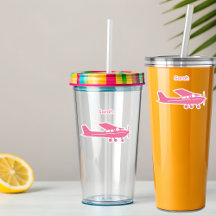 Pilot Pink Cessna Flugzeug Individuelle Name Girl