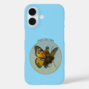 Pilot reitet auf dem Rücken eines riesigen Schmett iPhone 16 Hülle