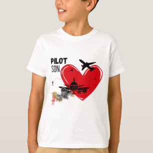 "PILOT SON - Stolz Son Bereit zum T - Shirt" T-Shirt