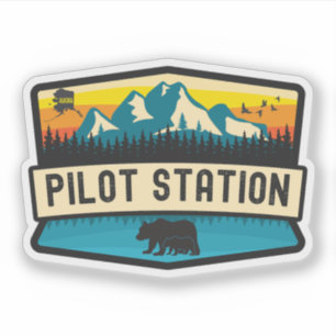 Pilot Station, Alaska Aufkleber