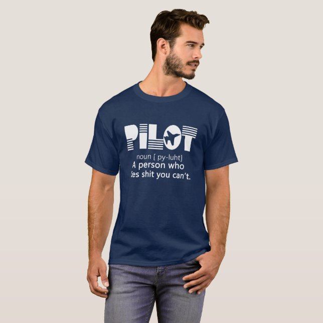 PILOT T-Shirt (Vorne ganz)