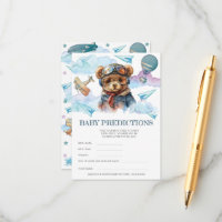 Pilot Teddy Bear Baby Showspiele