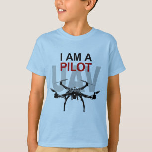 Pilot UAV Quadpilot Quadcopter T-Shirt