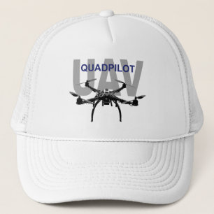 Pilot UAV Quadpilot Quadcopter Truckerkappe