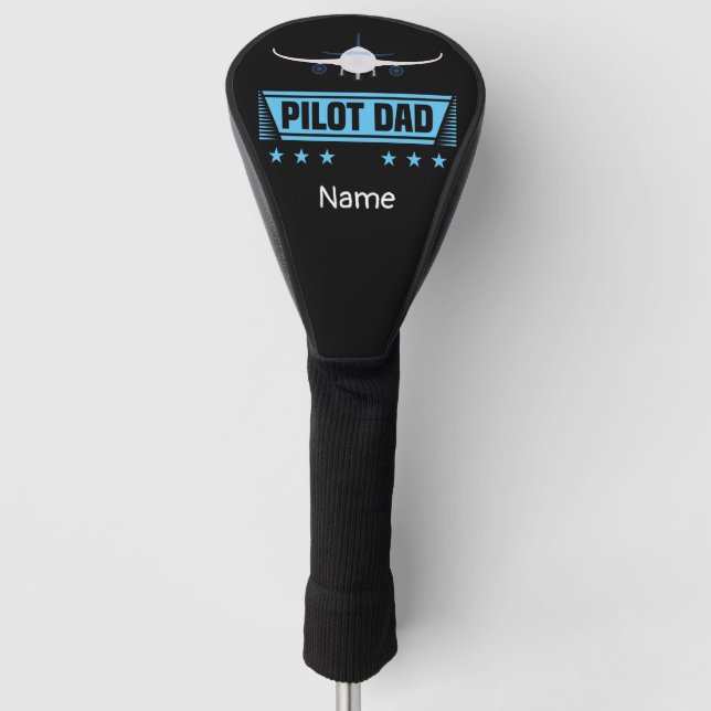 Pilot-Vater Golf Headcover (Vorderseite)