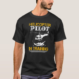 Pilot von Hubschraubern in der Ausbildung T-Shirt