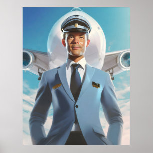 Pilotanzeige Poster