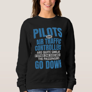 Piloten und Fluglotsen ähnliche Aviatio Sweatshirt