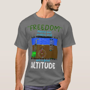 Pilotenmotivation, Flugziffern Positive Altitu T-Shirt