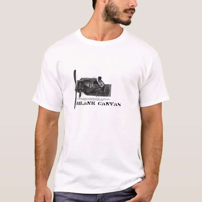 Pilotensitz T-Shirt (Vorderseite)