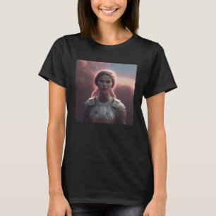 Pilotfilm "Women Space Cdet Pilot Airplane UFO Pil T-Shirt