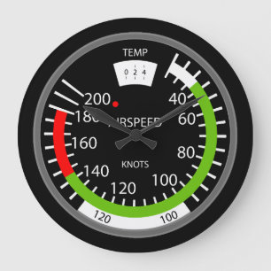 Pilotin für die vertikale Geschwindigkeitsanzeige Große Wanduhr