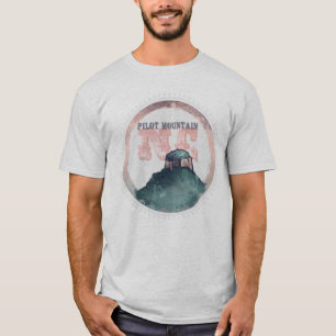Pilotin Mountain North Carolina Staat Park Wandern T-Shirt