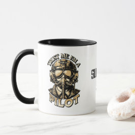 Pilotprogramm für coolen Not leidenden Individuell Tasse