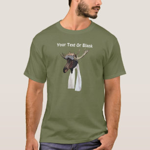 Pilotprogramm für den Flug von Elch T-Shirt