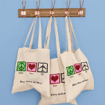 Pilotprogramm für die Liebe von Friedensflugzeugen Tragetasche<br><div class="desc">Ein großartiges,  individuelles Geschenk für einen Piloten,  der Flugzeug Liebe oder als Flugbegleiter bei einer Fluggesellschaft arbeitet. Personalisieren Sie Ihre Daten mit Ihrem Namen oder einem anderen niedlichen Text.</div>