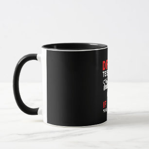 Pilotprogramm für Drohnenprüfungen Tasse