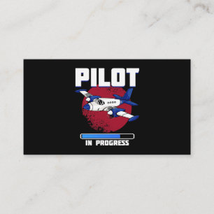 Pilotprogramm für einen künftigen Pilotakt Visitenkarte
