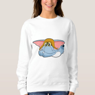 Pilotprogramm für Elefanten Sweatshirt
