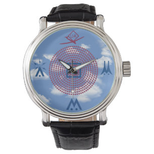 Pilotprogramm für Flugsymbolen Armbanduhr