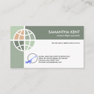 Pilotprogramm für globale Verbindungen im Luftver Visitenkarte