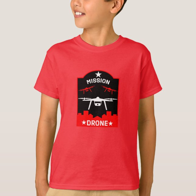 Pilotprogramm für Hobby Drone T-Shirt (Vorderseite)