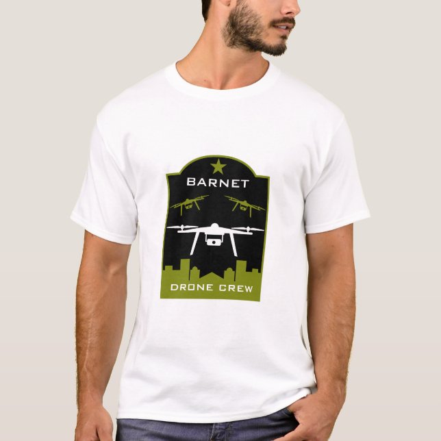 Pilotprogramm für Hobby Drone T-Shirt (Vorderseite)