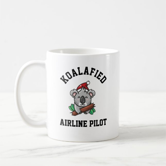 Pilotprogramm für koalafizierte Luftfahrzeuge Kaffeetasse (Links)