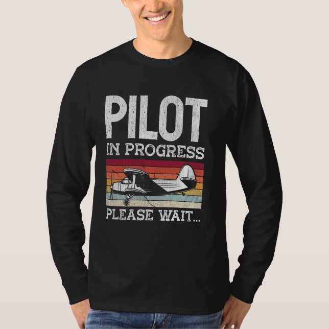 Pilotprogramm für künftige Pilotprogramme für Vint T-Shirt (Vorderseite)