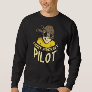 Pilotprogramm für Leichtflugzeuge Privatflugzeug Sweatshirt