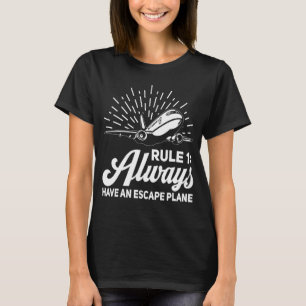 Pilotprogramm für Luftfahrzeuge, die aus dem Flugz T-Shirt