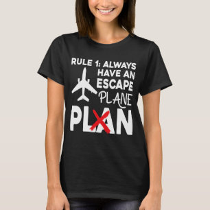 Pilotprogramm für Luftfahrzeuge, die aus dem Flugz T-Shirt