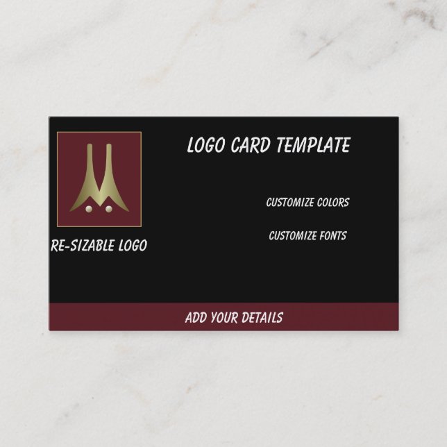 Pilotprogramm für Red Aeronautical Gold Drone Visitenkarte (Vorderseite)