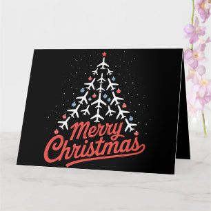 Pilotprogramm für Weihnachtsbaum Karte