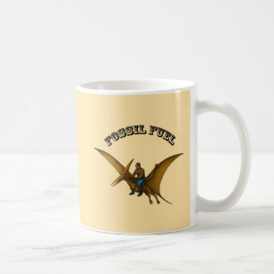 Pilotreise auf einem fliegenden Pterosaurier Dinos Kaffeetasse