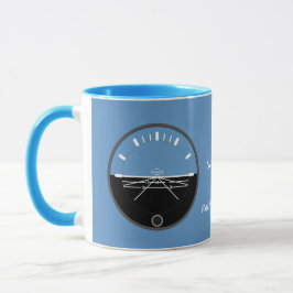 Pilots Attitude Indicator Mug Tasse