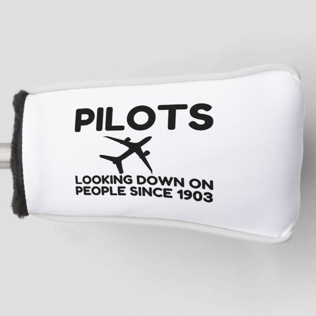 Pilots Golf Headcover (Vorderseite)